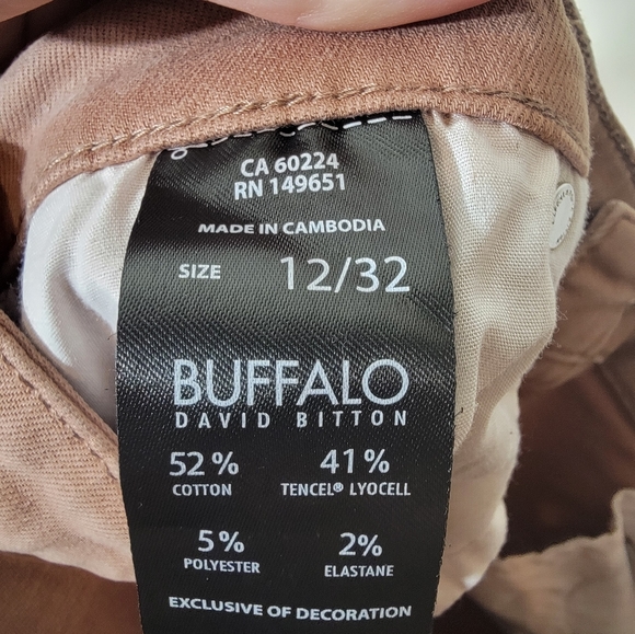 4/$20 Buffalo Havana High Rise Soft Stretch Skinny Ankle Jeans Light Brown 32 - Picture 6 of 8